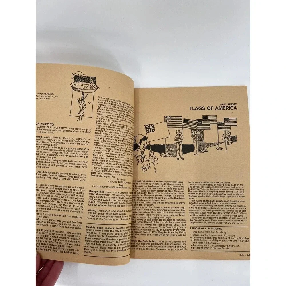 VINTAGE 1973 74 Cub Scout Program Helps Boy Scout Of America Scouting BSA